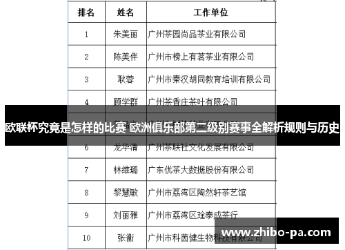 欧联杯究竟是怎样的比赛 欧洲俱乐部第二级别赛事全解析规则与历史